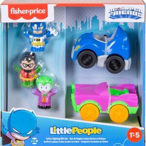 Fisher-Price Little People DC Super Friends Crime Fighting Set